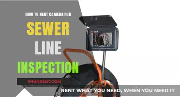 Renting Camera Equipment for Effective Sewer Line Inspections: A Guide