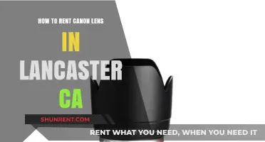 Rent Canon Lenses in Lancaster, CA: Your Ultimate Guide