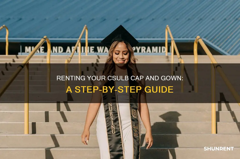 how to rent cap and gown csulb