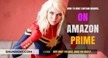 Rent Captain Marvel on Amazon Prime: A Quick Guide