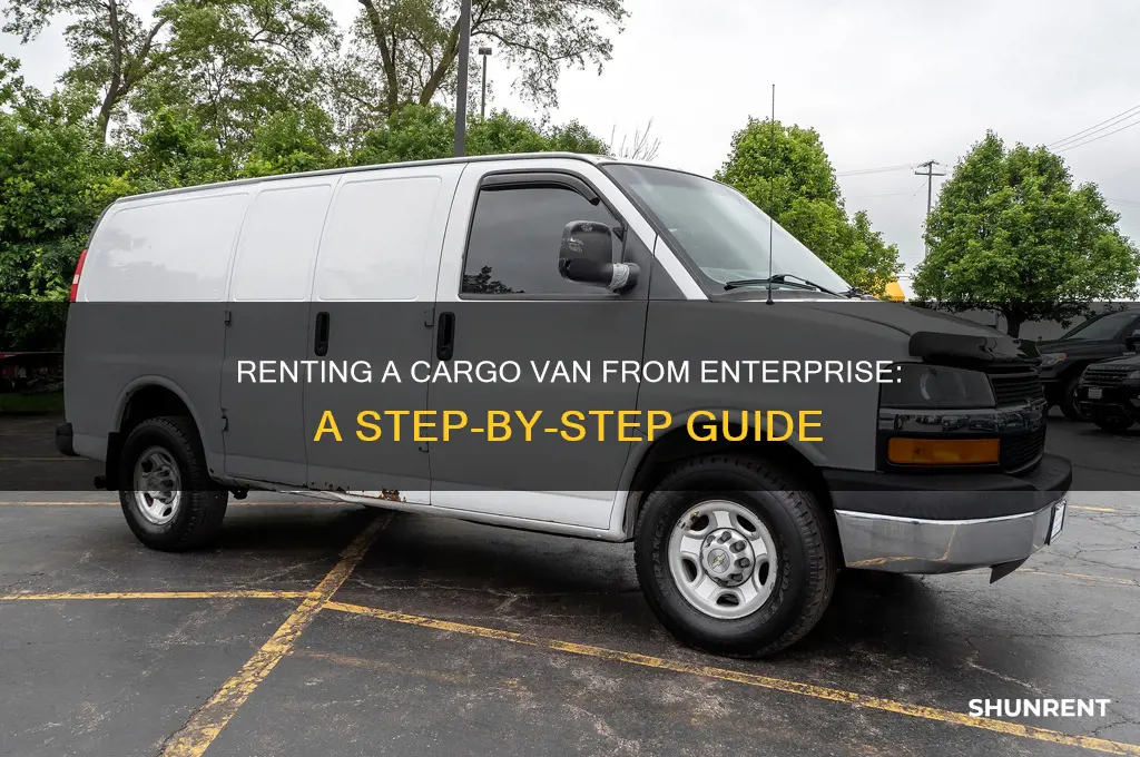 how to rent cargo van from enterprise