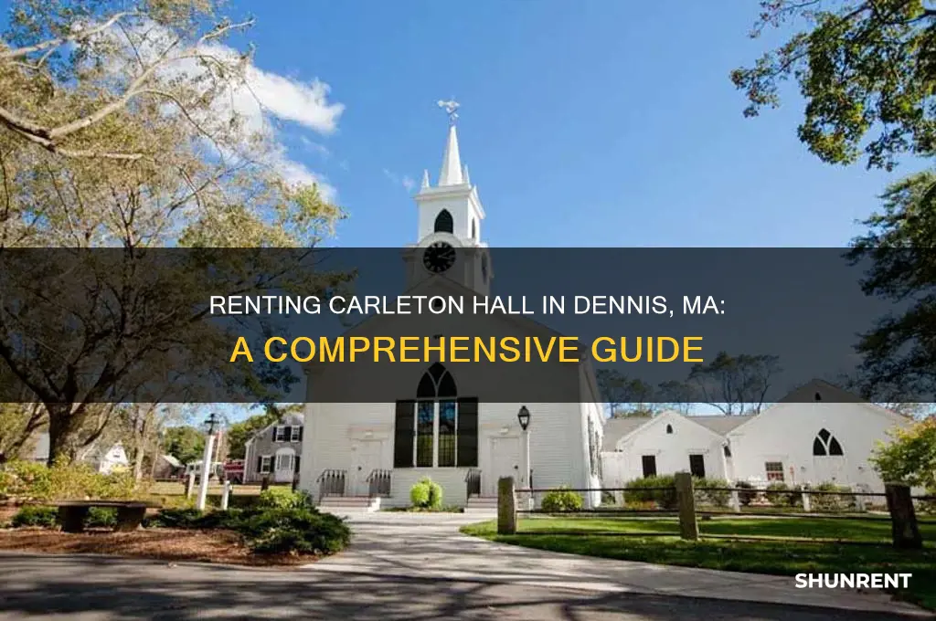 how to rent carleton hall dennis ma description