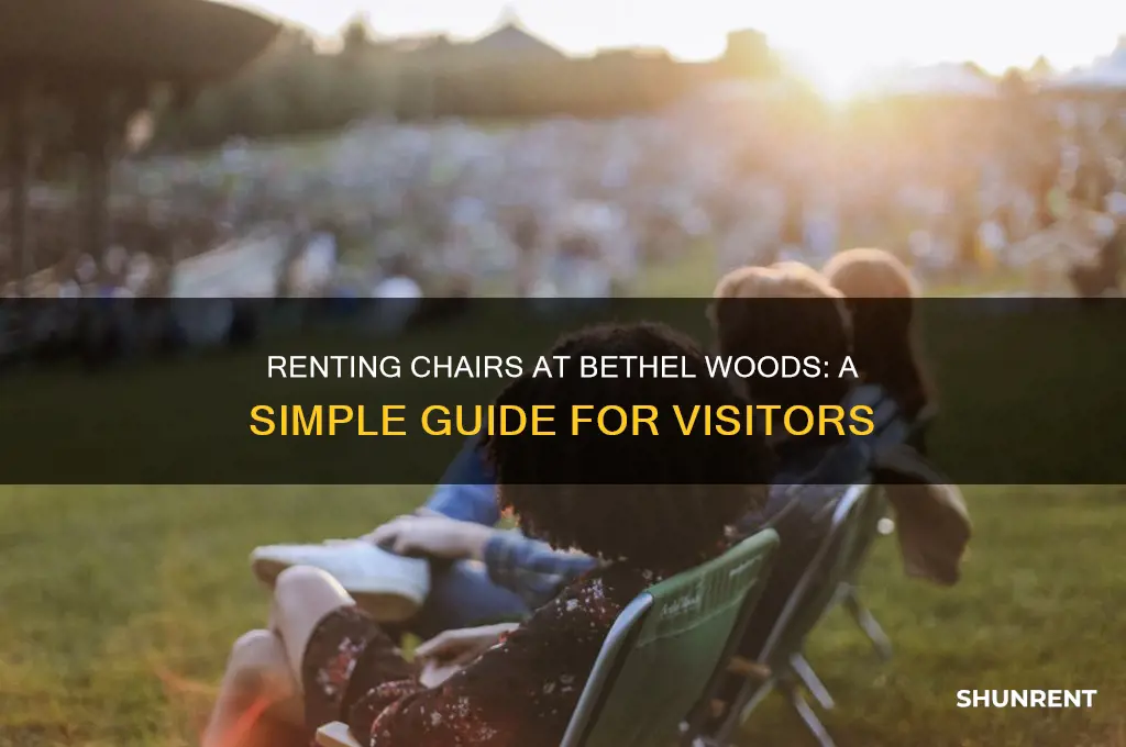 how to rent chairs at bethel woods