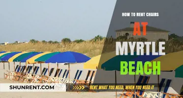 Renting Chairs at Myrtle Beach: A Simple Guide for Visitors