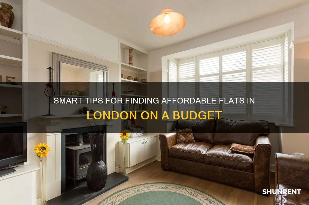 how to rent cheap flat in london