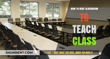Renting Classrooms: A Step-by-Step Guide to Teaching Your Own Classes