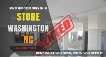 Renting a Closed Family Dollar Store in Washington, NC: A Guide