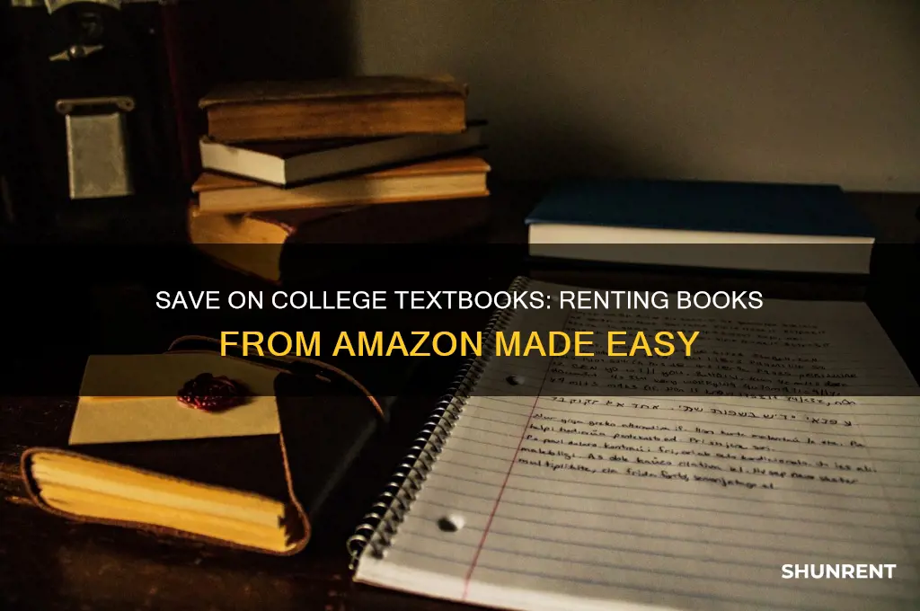 how to rent college books from amazon