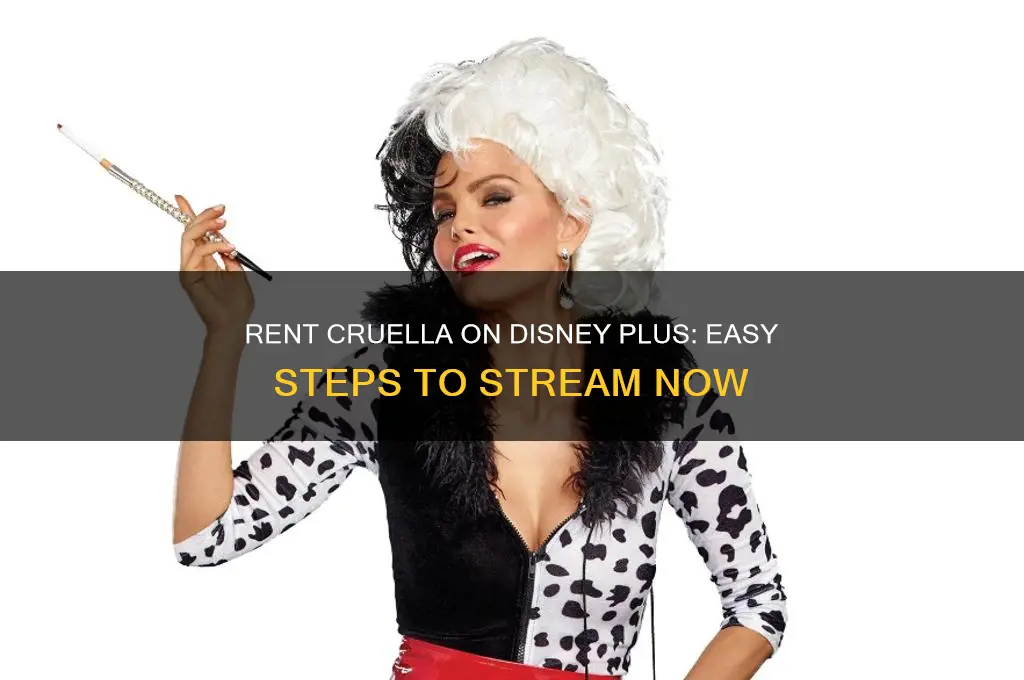 how to rent cruella on disney plus