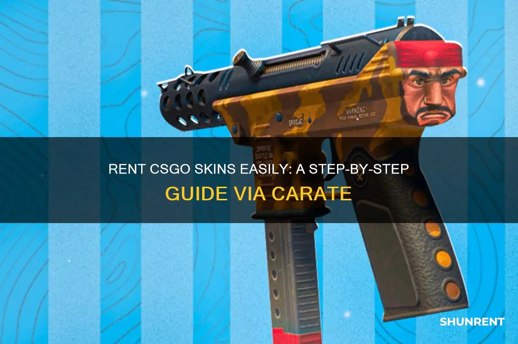 how to rent csgo skins from carate