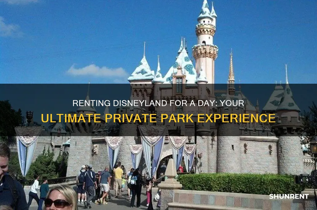 how to rent disneyland for a day