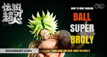 Renting Dragon Ball Super: Broly - A Step-by-Step Guide