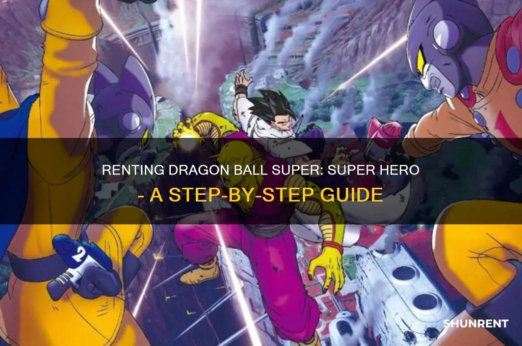 how to rent dragon ball super super hero