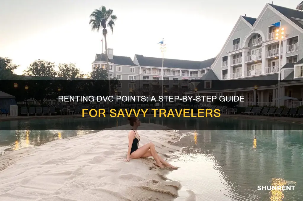 how to rent dvc points from owners