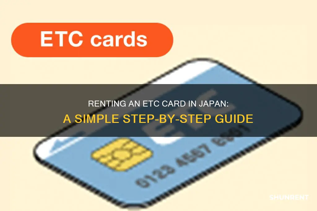 how to rent etc card in japan