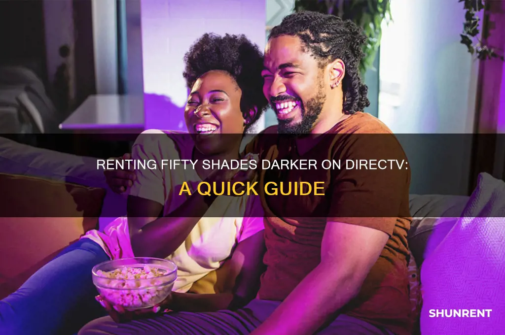 how to rent fifty shades darker on directv