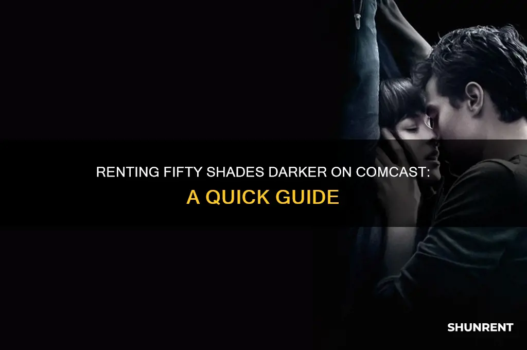 how to rent fifty shades of darker on comcast