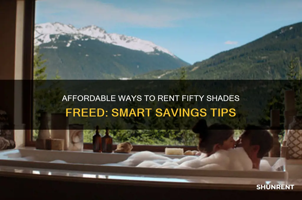how to rent fifty shades of freed at low prices