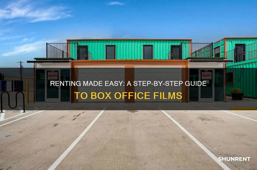how to rent film on box office