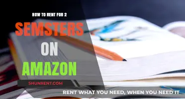 Renting Textbooks on Amazon: A 2-Semester Guide for Students