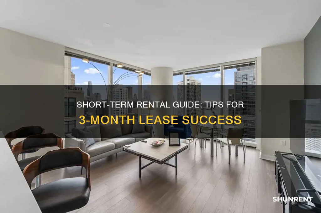 how to rent for only 3 months