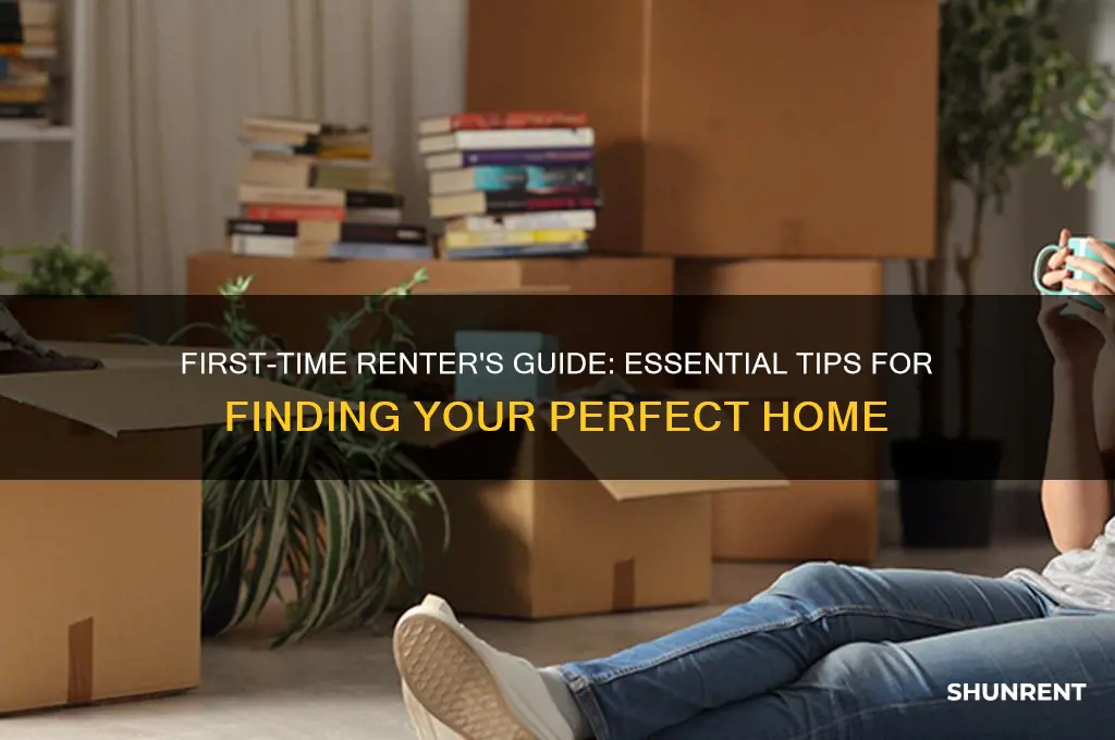 how to rent for the first time