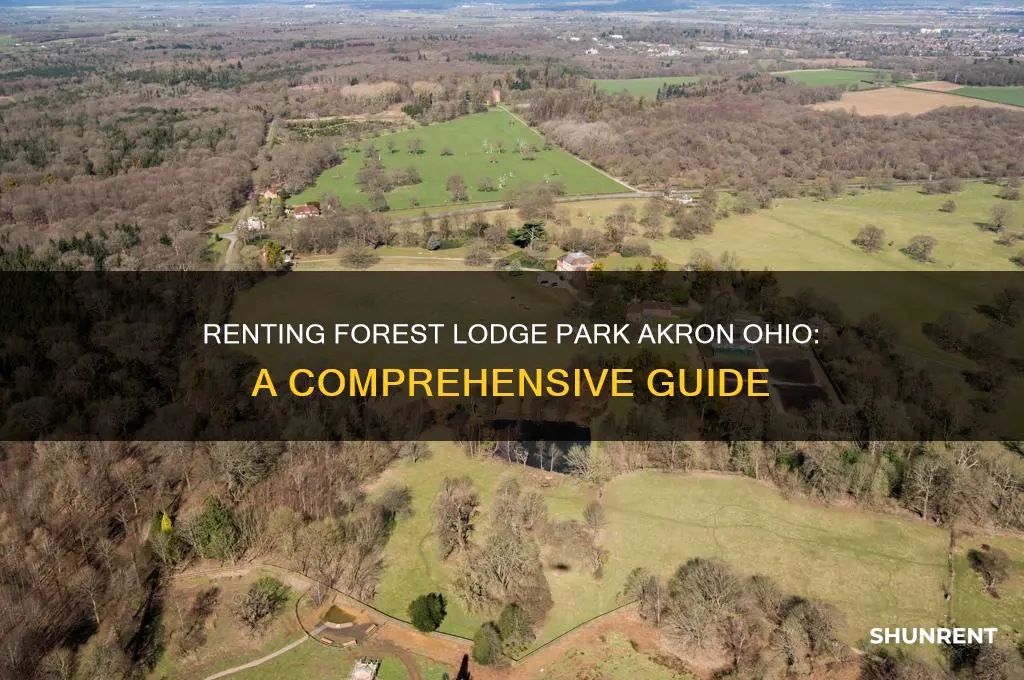 how to rent forest lodge park akron ohio