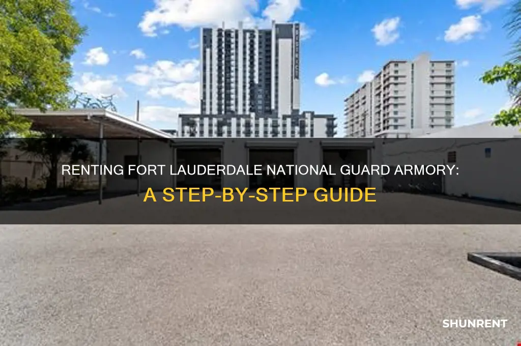 how to rent fort lauderdale national guard armory