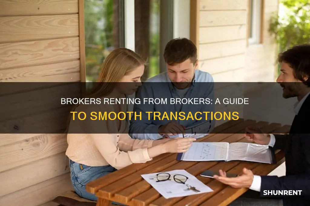 how to rent from a broker if you