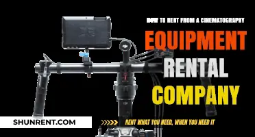 Renting Cinematography Gear: A Step-by-Step Guide for Filmmakers