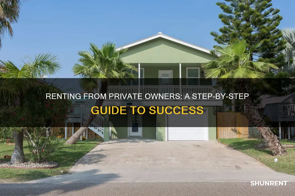 how to rent from a private owner