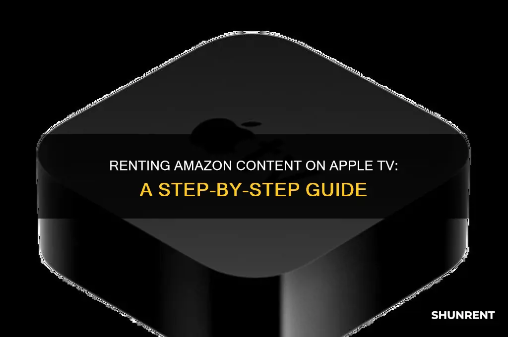 how to rent from amazon on apple tv