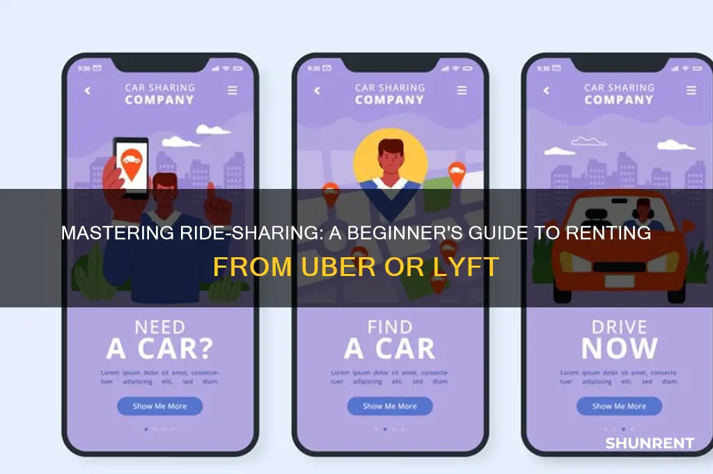 how to rent from uber or lyft