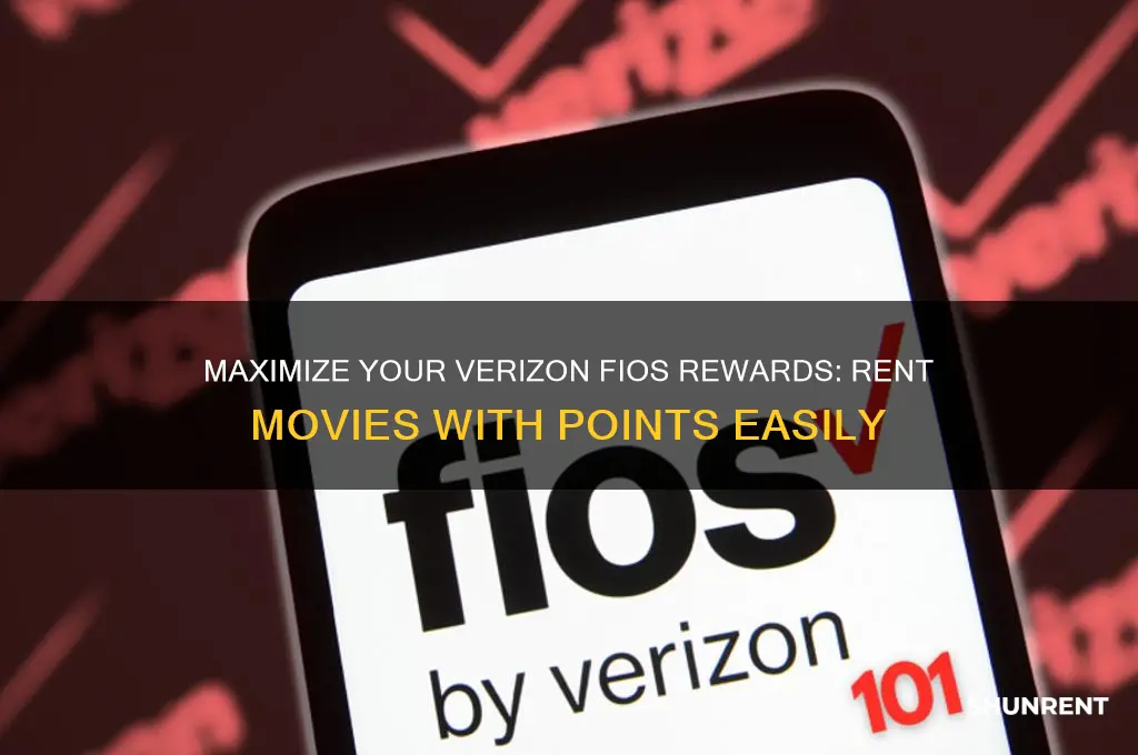how to rent from verizon fios with reward points
