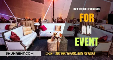 Renting Furniture for Events: A Complete Guide to Stylish Solutions