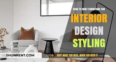 Rent Furniture for Stunning Interior Design Styling: A Complete Guide