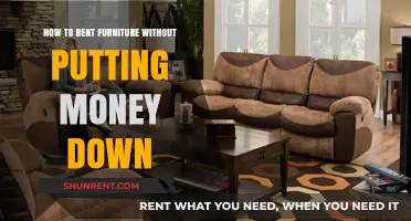 Rent Furniture Stress-Free: No Down Payment Required – Here’s How