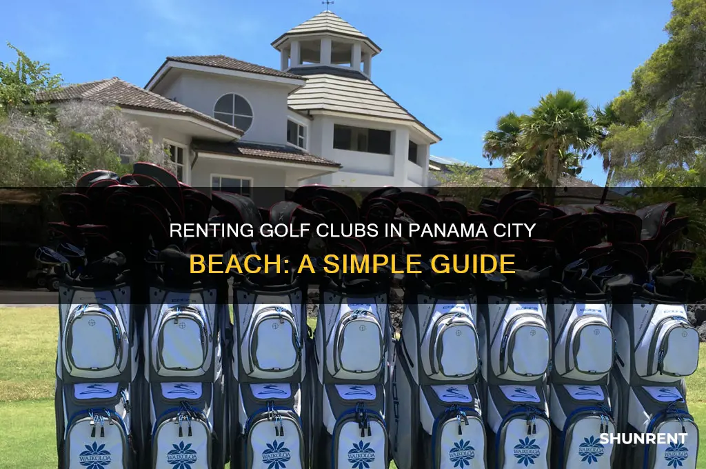 how to rent golf clubs in panama city beach florida