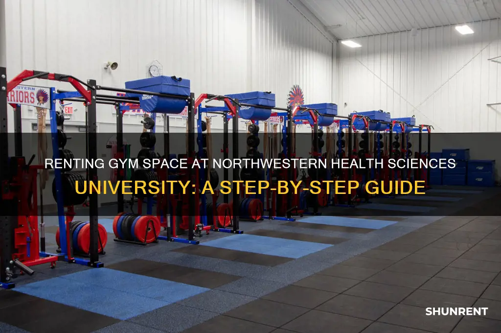 how to rent gym at northwestern health sciences university
