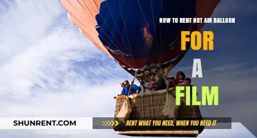 Renting a Hot Air Balloon for Film: A Step-by-Step Guide