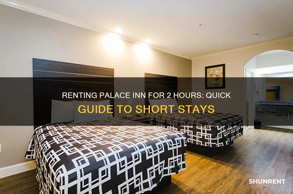 how to rent hotel for 2 hours palace inn