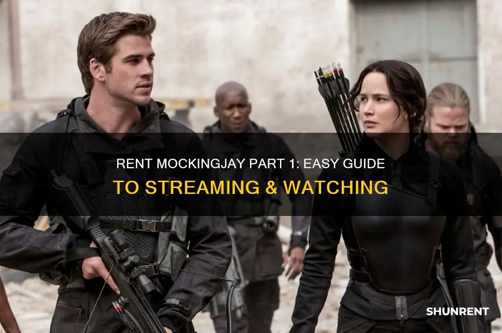 how to rent hunger games mockingjay part 1