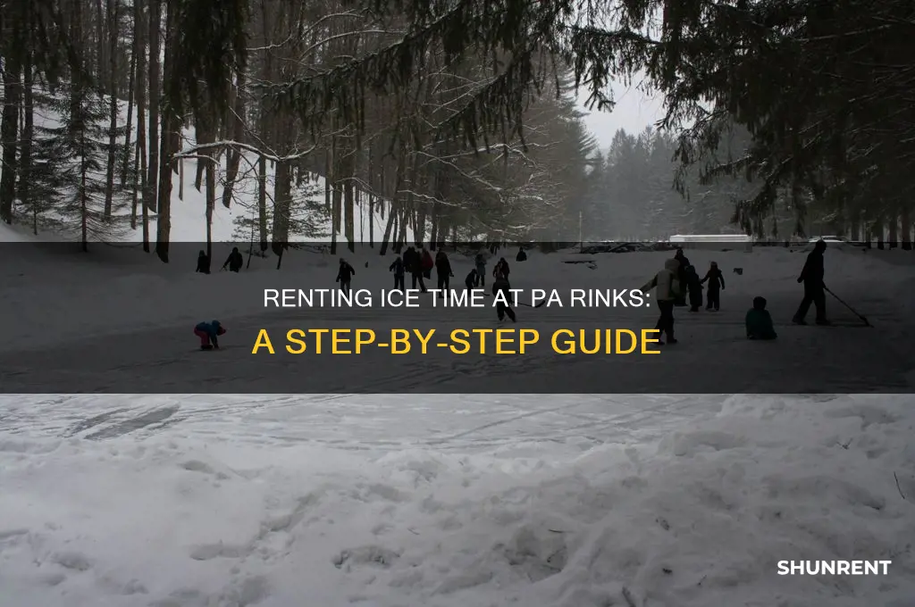 how to rent ice time at pa ice rink
