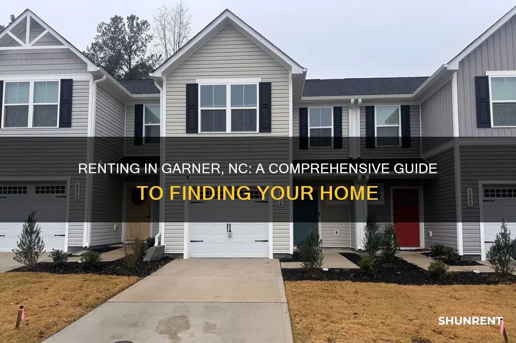 how to rent in garner north carolina