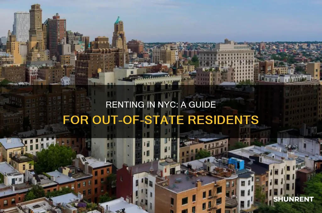 how to rent in nyc as out of state resident