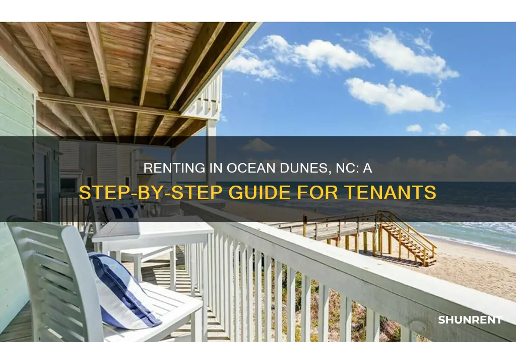 how to rent in ocean dunes nc