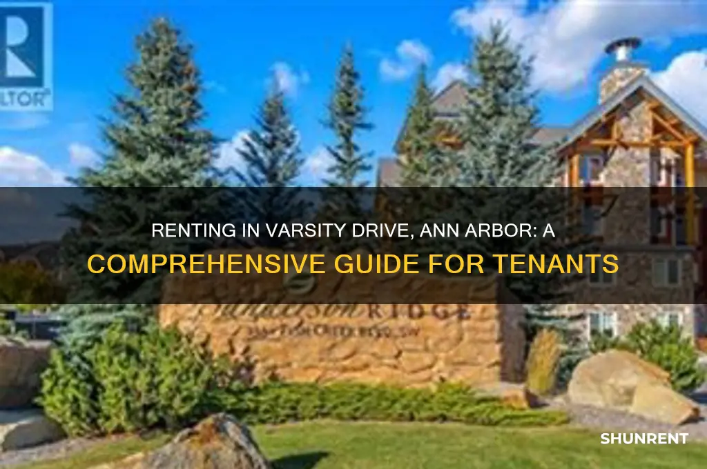 how to rent in varsity drive anna rbor