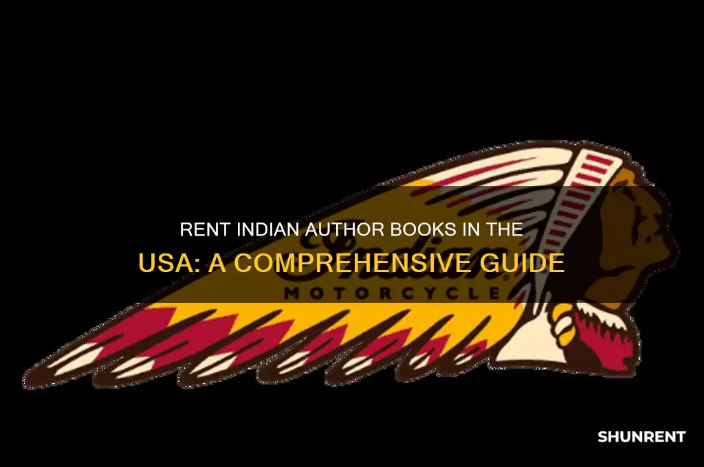 how to rent indian author books usa