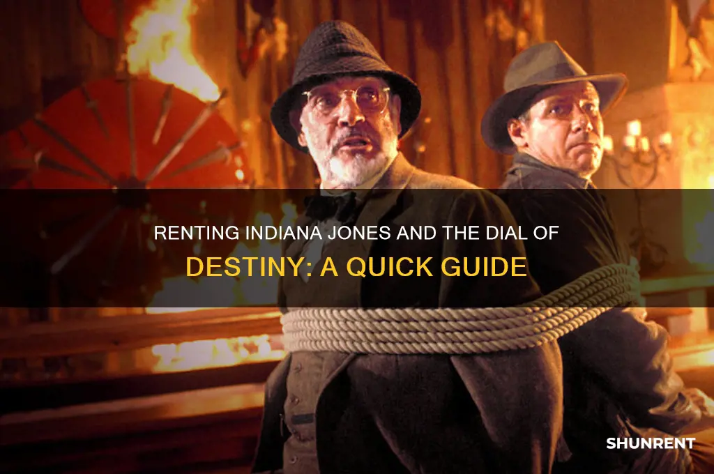 how to rent indiana jones and the dial of destiny