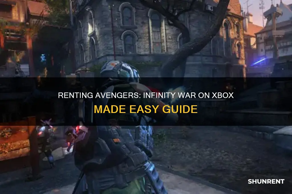 how to rent infinity war on xbox